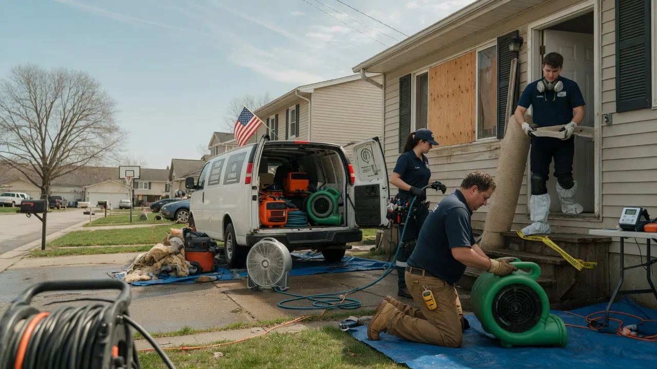 Water Damage Restoration in Tamms, IL near me